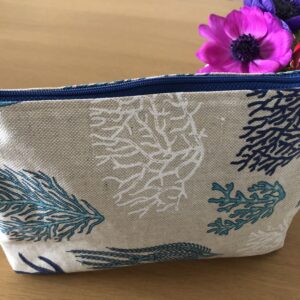Trousse en coton enduit