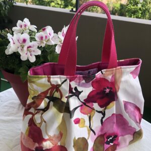 Sac en coton coquelicots