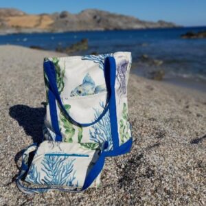 Tote bag et son sac bandoulière
